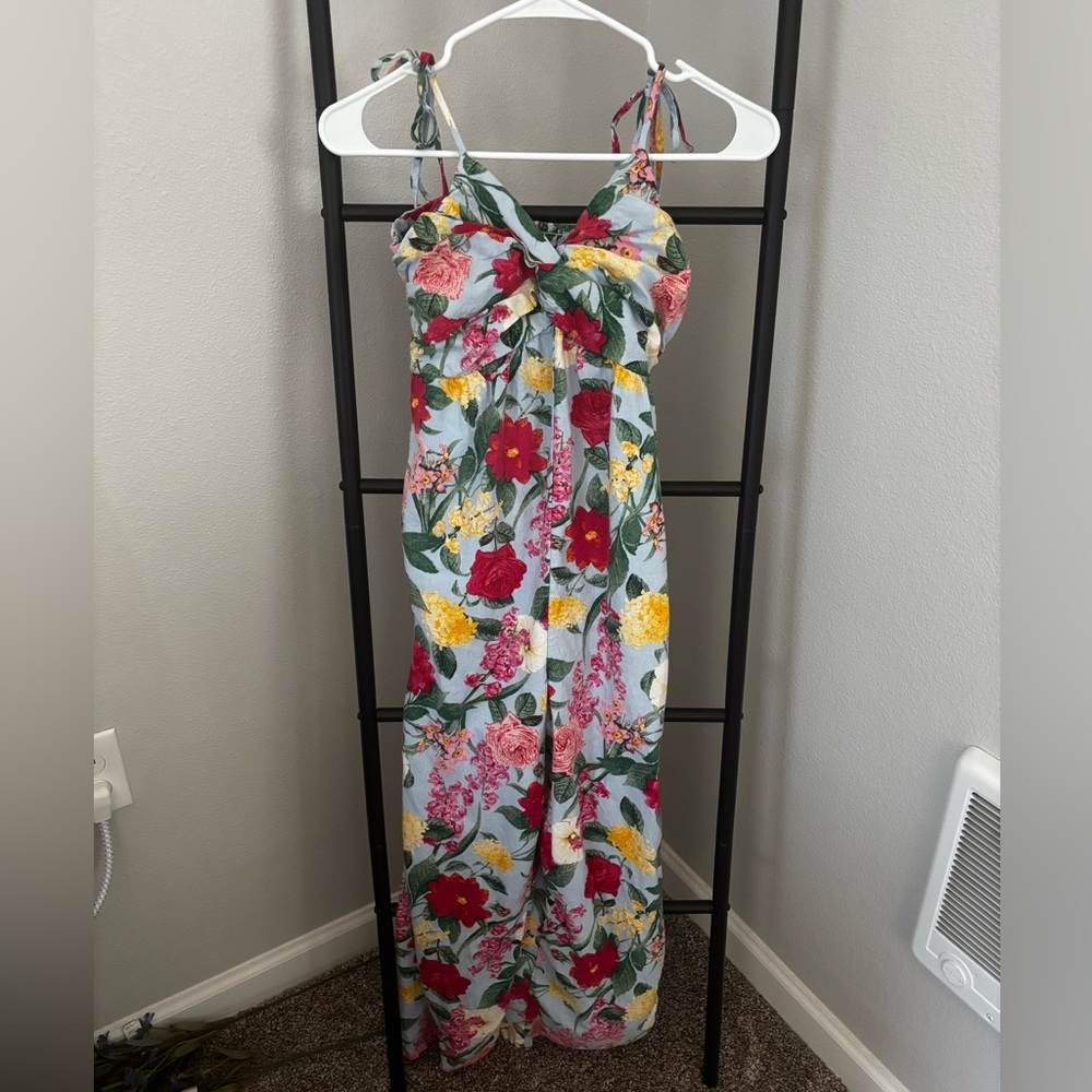 Old Navy Floral Smocked Dress